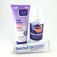Acne Treatment Kit - 3 Step Control - With Panoxyl
