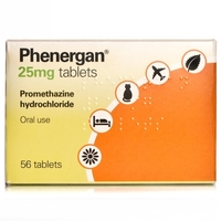 Phenergan Tablets 25mg - Tablets 56