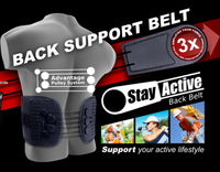 Stay Active - Back Belt (Small/Medium)