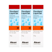 Viscotears Liquid Gel 10g - Pack of 3