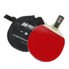 1 Pcs Table Tennis Racket Wood Rubber Professional Ball Paddle With Storage Bag
