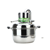 10 Litre Household Stainless Steel Home Alcohol Distiller Brewing Device Spirits Distillation Boiler
