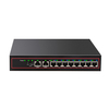 10 Port Ethernet Switch POE Network Switch Ethernet Splitter 10/100Mbps Desktop for CCTV IP POE Camera Wireless AP Traff