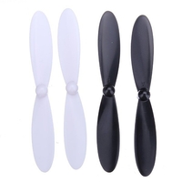 10 Sets Eachine E70 QX95 QX90 QX80 Hubsan X4 H107L H107C H107C+ Fire 104 Propeller Prop Black&White H107-A02