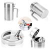 1000ml Leak Proof Oil Dispenser Stainless Steel Pourer Vinegar Cruet Kitchen Flavouring Tool Bottles