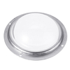 100MM 100° Waterproof Optical Glass Lens + Aluminum Ring + Plastic Circle For 20W-100W High Power LED Chips