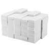 100pcsWhite Magic Cleaning Sponge Eraser Multi-functional Cleaner Melamine Sponge for Kitchen Bathroom Cleaning Tool