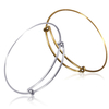 10/20Pcs Silver Plated Expandable Adjustable Bulk Wire Wrapped Bangle