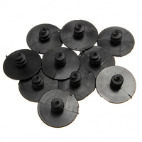 10PCS Black Floor Mat Carpet Clips For VW Golf 97-03