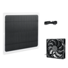 10W Photovoltaic Solar Panel High Speed Waterproof Exhaust Fan With Protective Net Suitable for Chicken Coop and Dog Ken