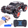 1:16 RQ2077 Four-Wheel Drive Gesture Sensing Dual RC Light Music Dancing 360 ° Rotating Off-Road Climbing RC Car