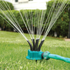 12 Head 360° Automatic Rotating Lawn Sprinkler Small Triangle Nozzle Garden Watering Tools