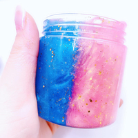 120ml Slime Multi-color Starry Pearly Mermaid Crystal Mud Decompression Toy