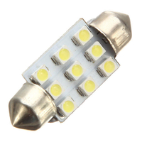 1210 39mm 9 SMD LED Light Festoon Interior Reading Dome light