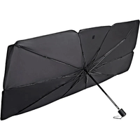 125x79cm Sunshade Umbrella with UV Protection Handle Bend Folding Car Umbrella Front Windshield Sunshade Sun Protection