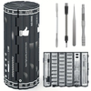 128 in 1 Precision Screwdriver Set CR-V Steel Magnetic Driver Kit Flexible Shaft for Electronics Computers Gaming Consol