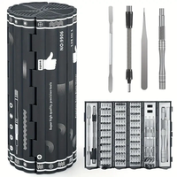 128 in 1 Precision Screwdriver Set CR-V Steel Magnetic Driver Kit Flexible Shaft for Electronics Computers Gaming Consol