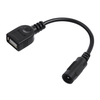 12CM DC Power Plug 5.5*2.1mm To USB2.0 A Female Supply Cord Extension Cable