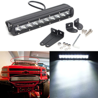12Inch 50W Single Row LED Spot Work Light Bar 4WD Off Road 4x4 For Truck SUV