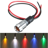 12mm LED Dash Pilot Dashboard Warning Indicator Light Lamp 12V Motorcycle