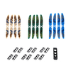 12pcs Original JJRC JJPRO-5030 2-blade Camouflage Propeller for QAV250 QAV280 RC FPV Racing Drone