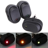 12V 30A LED Light Car Boat Auto Rocker SPST Toggle Switch 12mm