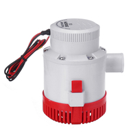 12V 3500 GPH Electric Water Pump Clean Marine Boat Submersible Bilge Garden Submersible Farm Rain Tank Irrigation