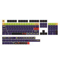 135 Keys EVA13 No. 13 PBT Keycap Set XDA Profile Sublimation Japanese Custom Keycaps for Mechanical Keyboards