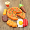 13PCS Plastic Pizza Cola Ice Cream Cutting Play SetChildren Kids Pretend Role Toy Gift