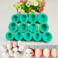 13pcs Silicone Mould Doll