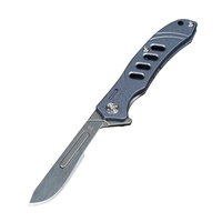 14cm Folding Blade Outdoor Portable Stainless Steel EDC Tactical Scrapers