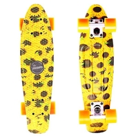 150kg Load Non-Slip Flying Fish Skateboard Longboard EC-FLGLS02 Sunflower