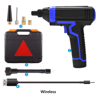 150PSI 35l/min 120W Wireless Air Pump Portable Digital Tire Inflator Tyre Compressor Set Handheld Car 22 Cylinder