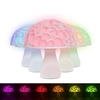 15cm 3D Mushroom Night Light Remote Touch Control 16 Colors USB Rechargeable Table Lamp for Home Decoration