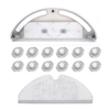 15PCS Water Filter Mop Water tank Replacement for Roborock S50 S51 T60 T6 Robot Vacuum Cleaner