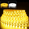 1M 2M 3M 5M 10M Waterproof AC220V EU Plug SMD5050 LED Strip LightFlexible Rope Tape Home Outdoor Lamp