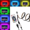 1M USB Power RGB 5050 SMD 30LED Strip LCD Monitor TV Background Light+17Key RF Remoter Kit DC5V