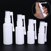 1pcs 10/15/20/30/50ml Empty Nasal Spray Bottle White Bottle Travel Tools Plastic Perfume Makeup Atomizer Spray Bottle