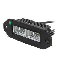 1pcs 40W IP67 6000K White Flush Mount LED Flood Work Lightfor Jeep Off-Road SUV ATV Pickup