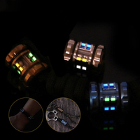 1Pcs DIY Tritium Vials Titanium Ring For Self-Luminous 15 year Tritium Tube EDC Collections