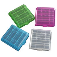 1pcs Plastic Box Case Storage For 4x14500/AA Li-ion Battery