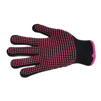 1pcs PVC Dot Plastic Reinforced Palms Working Safety Protecting Glove Elastic Cuff Insulated Resistant High-temperature