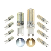 1X 5X ZX G9 3W 5W 3014 SMD 64 104 LED Corn Crystal Capsule Bulb 220V LED Lighting Lamp