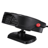 2-In-1 24V Car Auto Portable Electric Heater Heating Cooling Fan Defroster Demister 360 Degree Rotation Universal