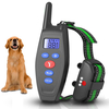 2-In-1 800M Remote Control LCD Display Electric Dog Training Collar Waterproof Dog Auto Anti-Bark Device