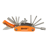 20 In 1 Bicycle Repair Tool Hexagon Screwdriver Wrench Set Open Ended Spanner