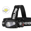 200B-2 XHP50 LED Headlamp Motion Sensor Headlight Flashlight 18650/21700 USB Rechargeable Head Lamp Torch 10 Lighting Mo