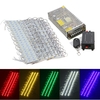 200PCS 5 Colors SMD5050 LED Module Store Strip Light Front Window Lamp + Power Supply + Remote DC12V