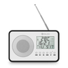 [2019 Third Digoo Carnival] Digoo DG FR600 SmartSet Wireless Wood Grain Vintage Digital FM Radio Alarm Clock Subwoofer S
