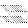 20PCS 10cm 30 Core Servo Extension Wire Cable Male To Male For FUTABA JR